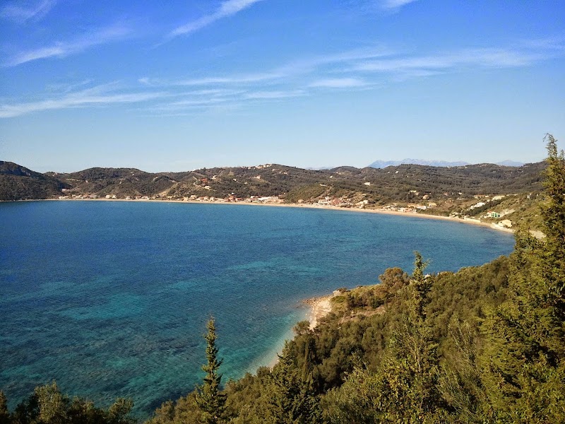 Hiking the Scenic Walk The Corfu Trail surrounding landscape