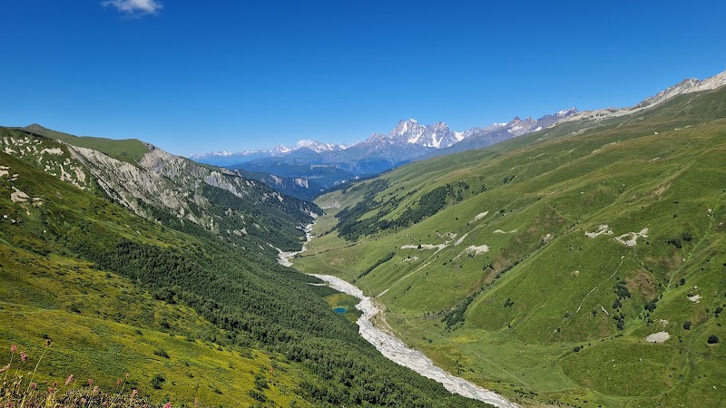 Mountain Pass Serenity at Chkhutnieri Pass, Georgia - Chkhutnieri Pass