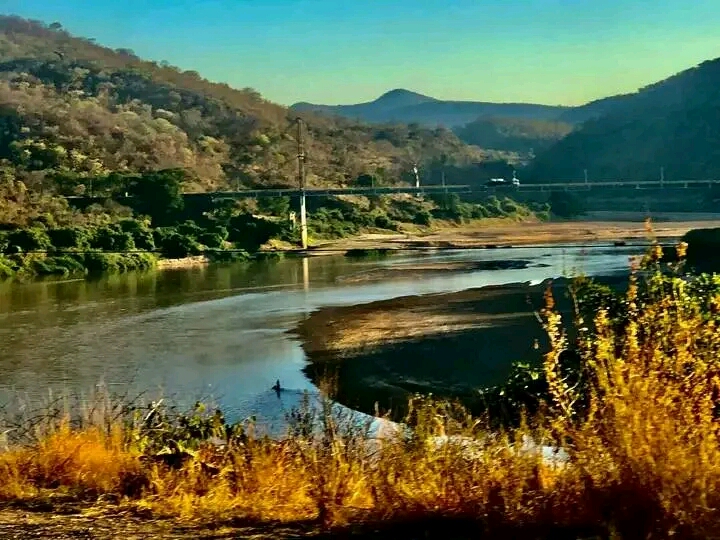 Scenic River Landscape of Luangwa River - Luangwa River