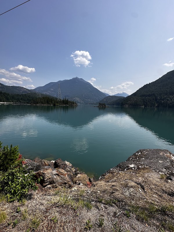 Scenic Hiking at Diablo Lake Trailhead near Rockport, WA - Diablo Lake Trailhead