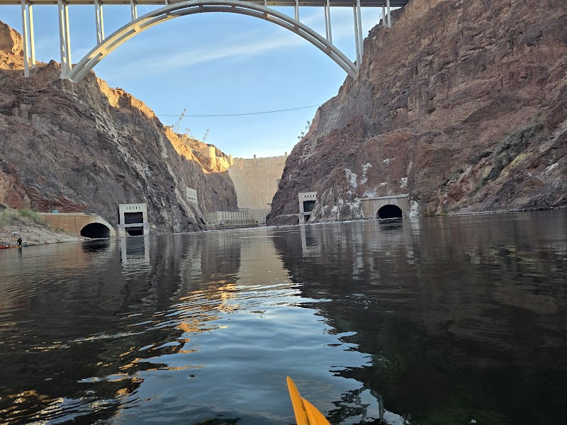 Kayaking Adventure on the Colorado River near Las Vegas outdoor detail