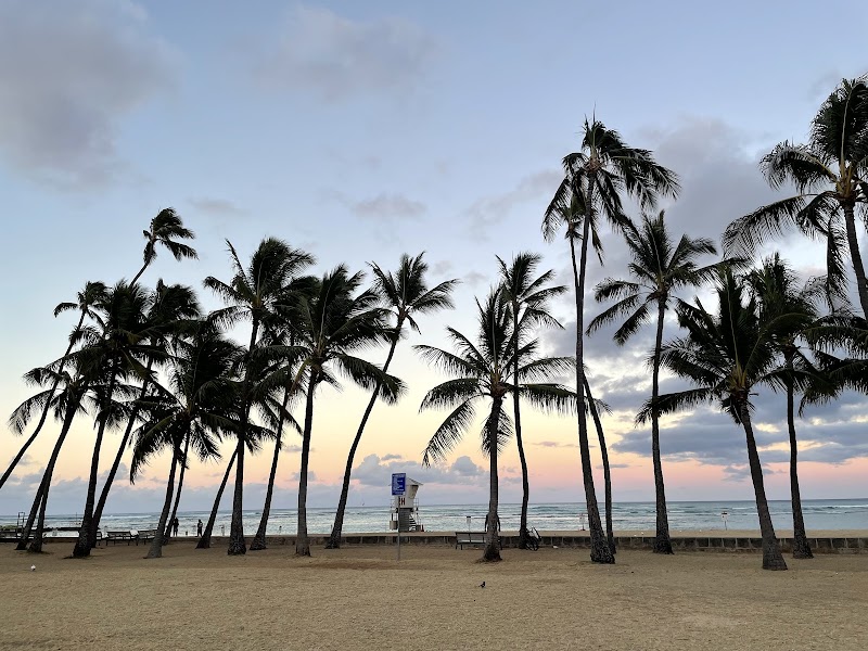 Coastal Beauty at Kaimana Beach, Honolulu - Kaimana Beach