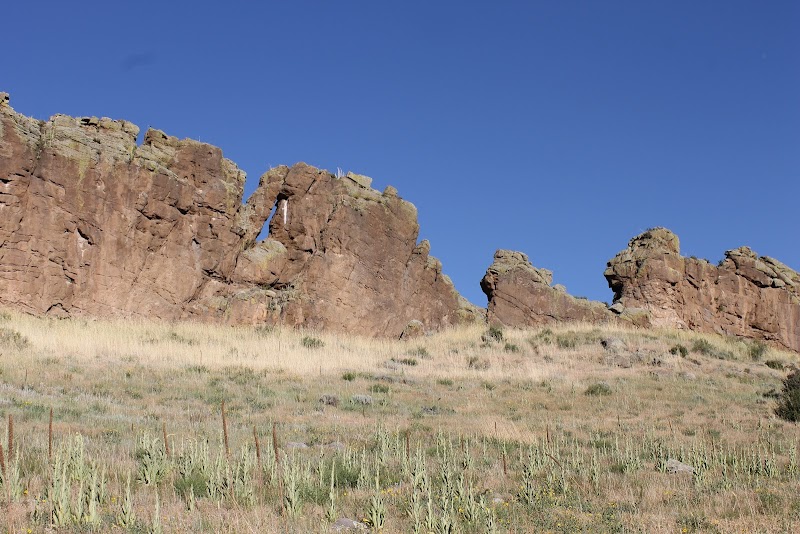 Rock Arch Wonder: The Keyhole near Loveland, Colorado - The Keyhole