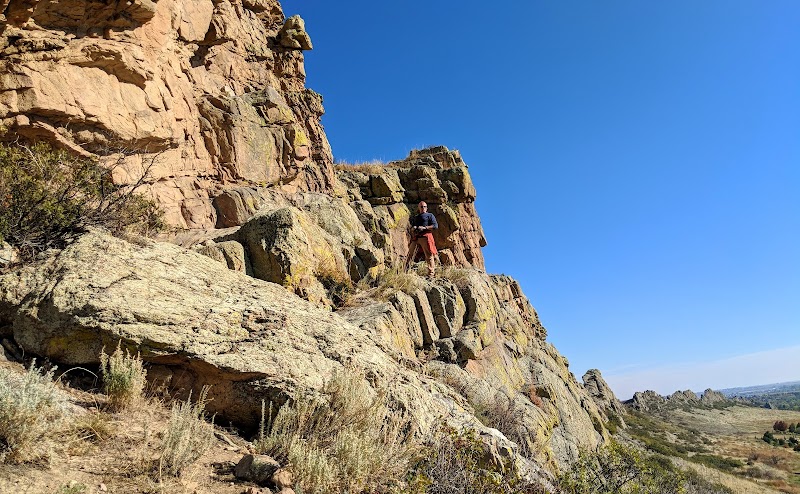 Rock Arch Wonder: The Keyhole near Loveland, Colorado outdoor detail