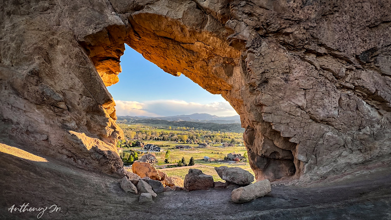 Rock Arch Wonder: The Keyhole near Loveland, Colorado - The Keyhole