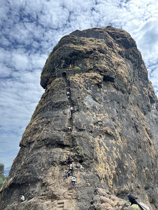 Natural Rock Fortress Adventure at Harihar Fort near Nashik, Maharashtra - Harihar Fort