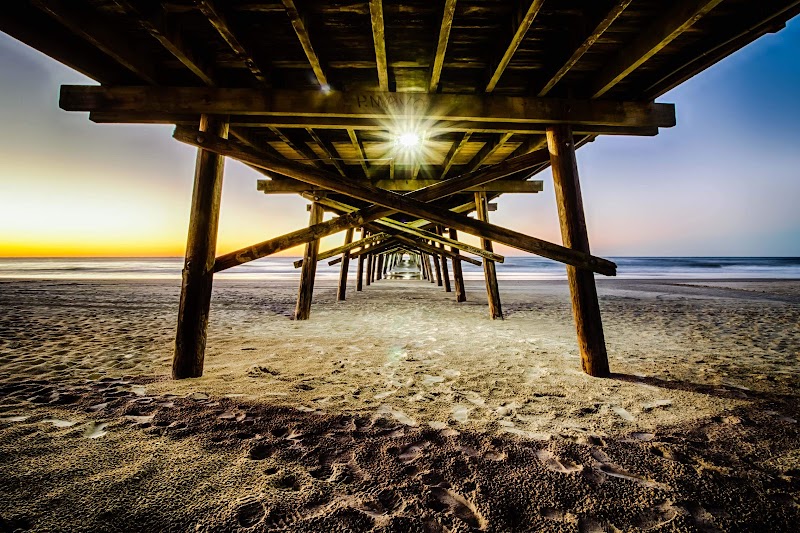 Fishing & Coastal Charm at Bogue Inlet Fishing Pier, Emerald Isle surrounding landscape