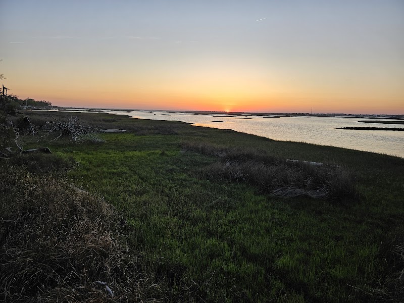 Scenic Coastal Wetlands at Emerald Isle Woods Park outdoor detail