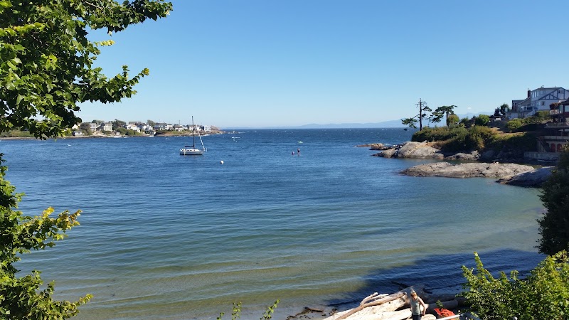Coastal Serenity at Gonzales Bay, Victoria surrounding landscape