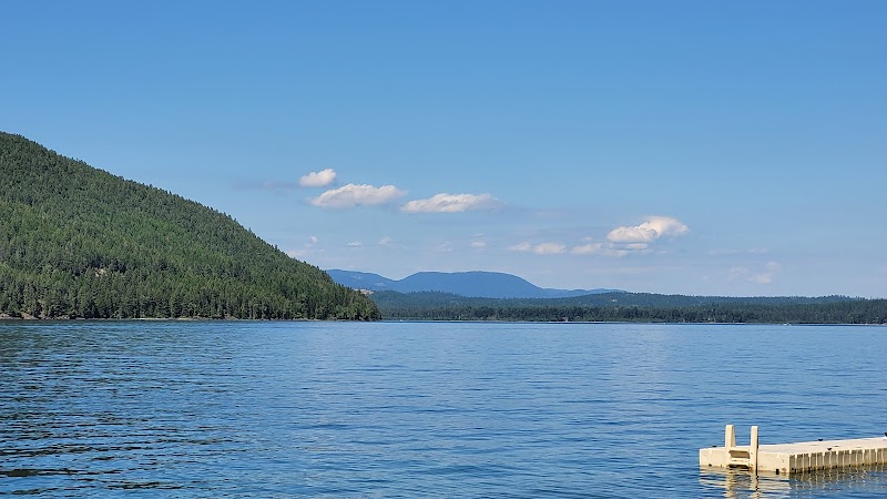 Lakefront Charm at Les Mason State Park in Whitefish, Montana - Les Mason State Park