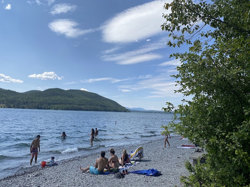 Lakefront Charm at Les Mason State Park in Whitefish, Montana - Les Mason State Park