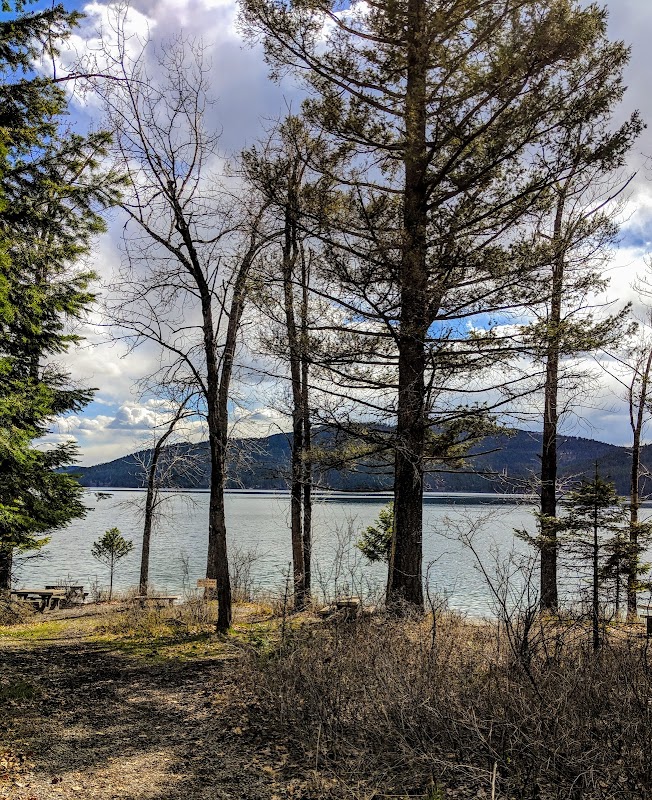 Lakefront Charm at Les Mason State Park in Whitefish, Montana - Les Mason State Park