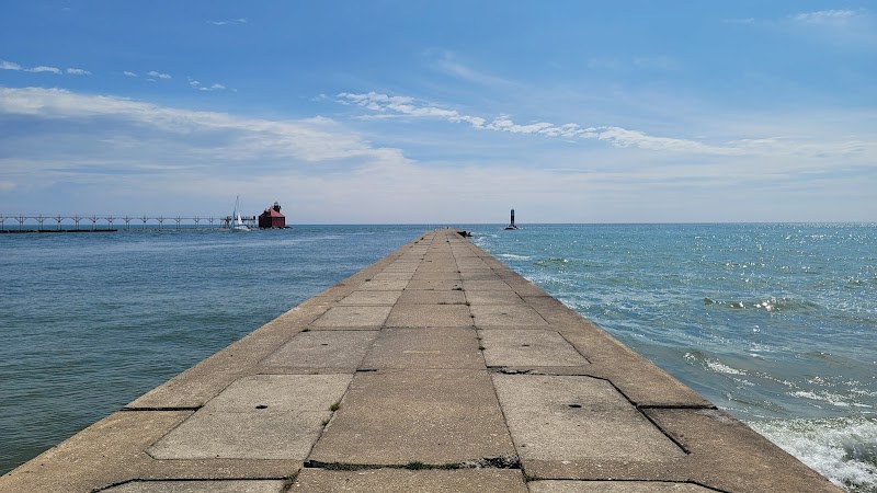 Scenic Coastal Escape at Sturgeon Bay Ship Canal Nature Preserve surrounding landscape