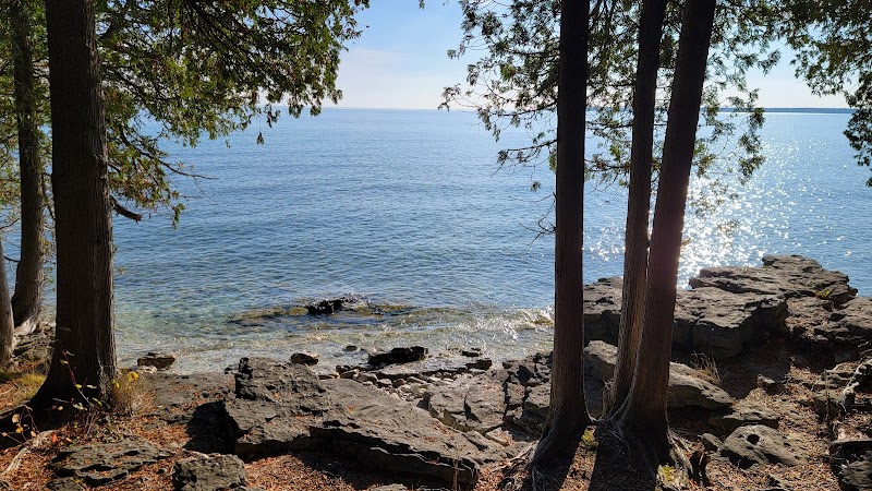 Natural Beauty & Lakefront Views at Whitefish Dunes State Park surrounding landscape