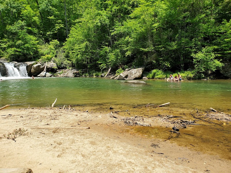 Waterfall Escape at Riley Moore Falls Near Westminster, South Carolina - Riley Moore Falls