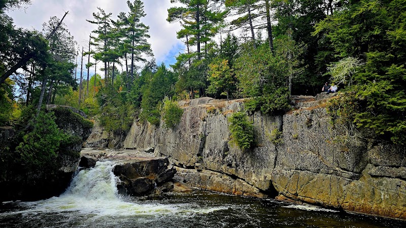 Spectacular Waterfall Gorge at Flume Falls, Wilmington, NY - Flume Falls