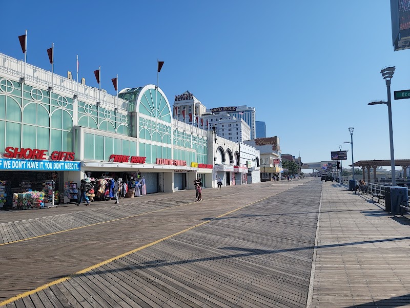 Scenic Boardwalk Views in Atlantic City outdoor detail