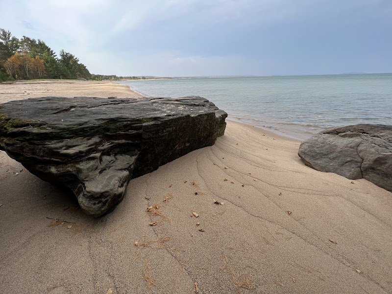 Scenic Shores of Au Train Beach, Michigan - Au Train Beach