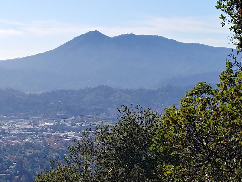 Scenic Summit Views at Mount Tamalpais surrounding landscape