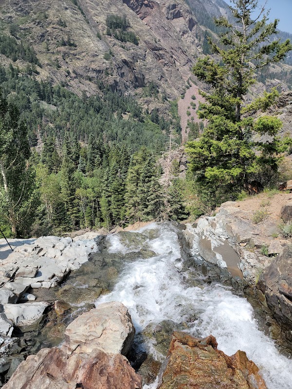 Scenic Mountain Drive at Alpine Loop Start near Ouray, Colorado - Alpine Loop Start