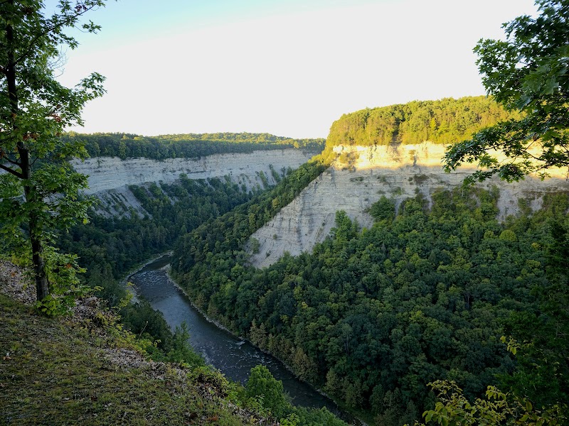Scenic Overlook & Gorge Views at Eddy's Overlook, Hunt NY - Eddy's Overlook