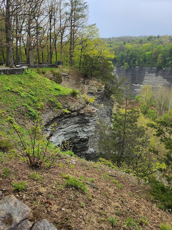 Scenic Overlook & Gorge Views at Eddy's Overlook, Hunt NY surrounding landscape