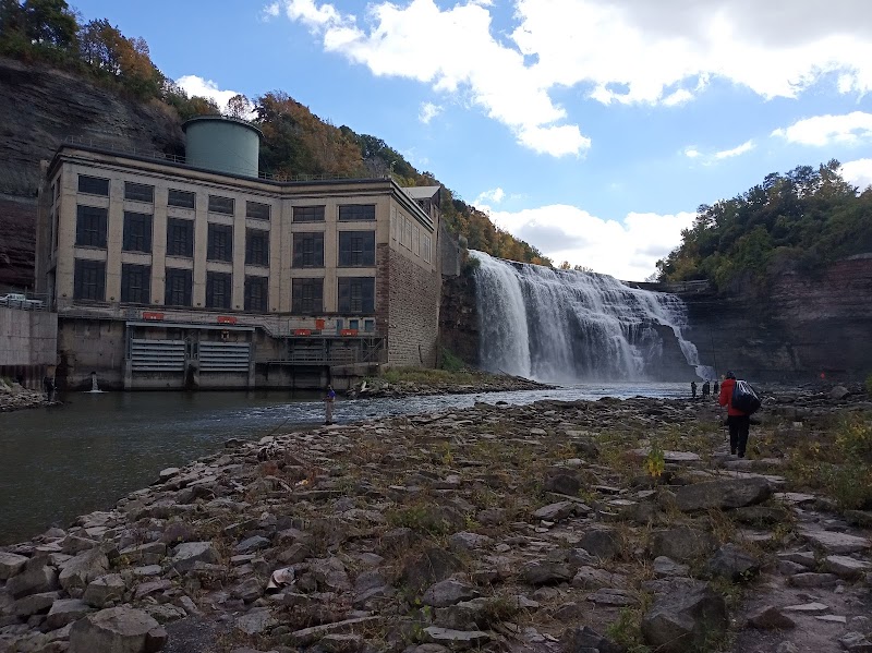 Waterfall Wonder: Lower Falls Park in Rochester, NY - Lower Falls Park