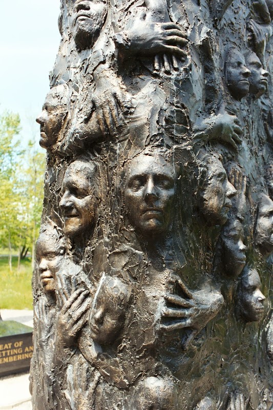 Outdoor Sculpture Experience in Rochester, NY - The Seat Of Forgetting And Remembering sculpture