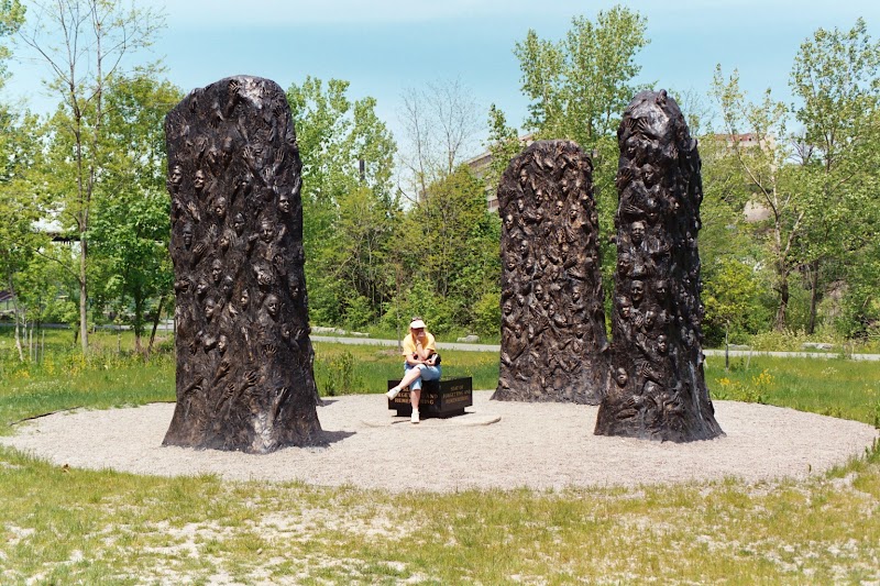 Outdoor Sculpture Experience in Rochester, NY - The Seat Of Forgetting And Remembering sculpture