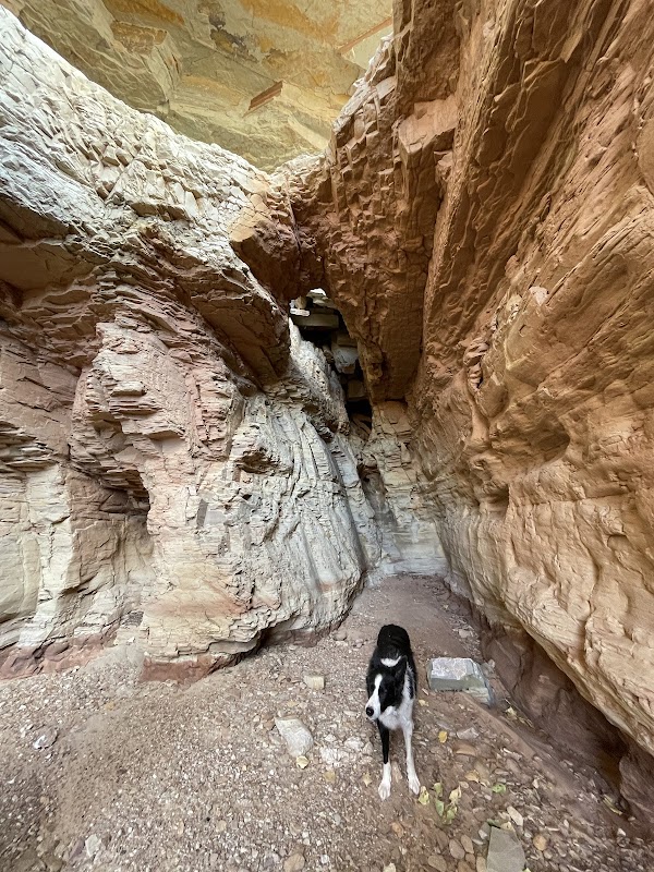 Slot Canyon Adventure at Crack Canyon, Utah outdoor detail