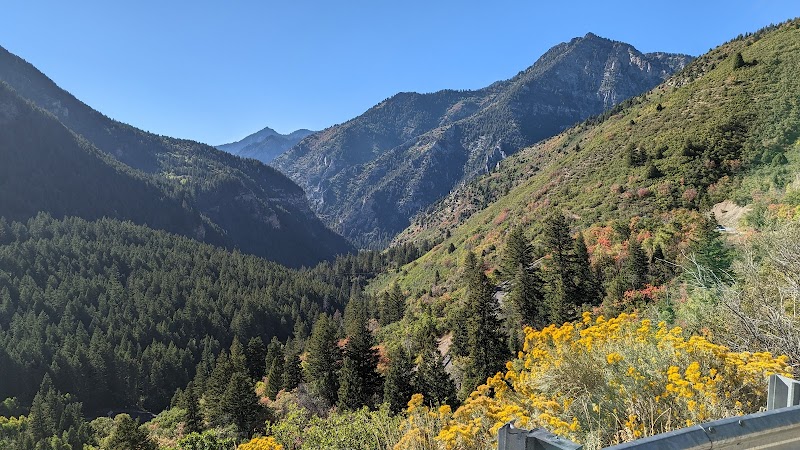 Scenic Wonders of American Fork Canyon, Utah surrounding landscape