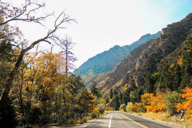 Scenic Big Cottonwood Canyon near Salt Lake City - Big Cottonwood Canyon