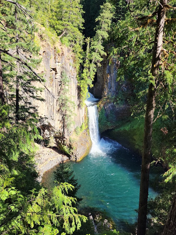 Waterfall Wonder: Toketee Falls Trailhead, Oregon - Toketee Falls Trailhead
