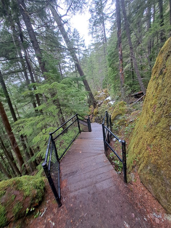 Waterfall Wonder: Toketee Falls Trailhead, Oregon outdoor detail