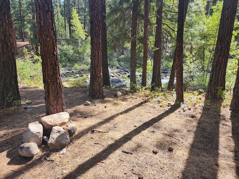 Waterfall Retreat at Falls Creek Campground near Winthrop, WA - Falls Creek Campground