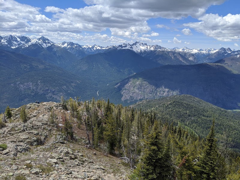 Hiking to Goat Peak Lookout near Winthrop, WA - Goat Peak Lookout Trailhead