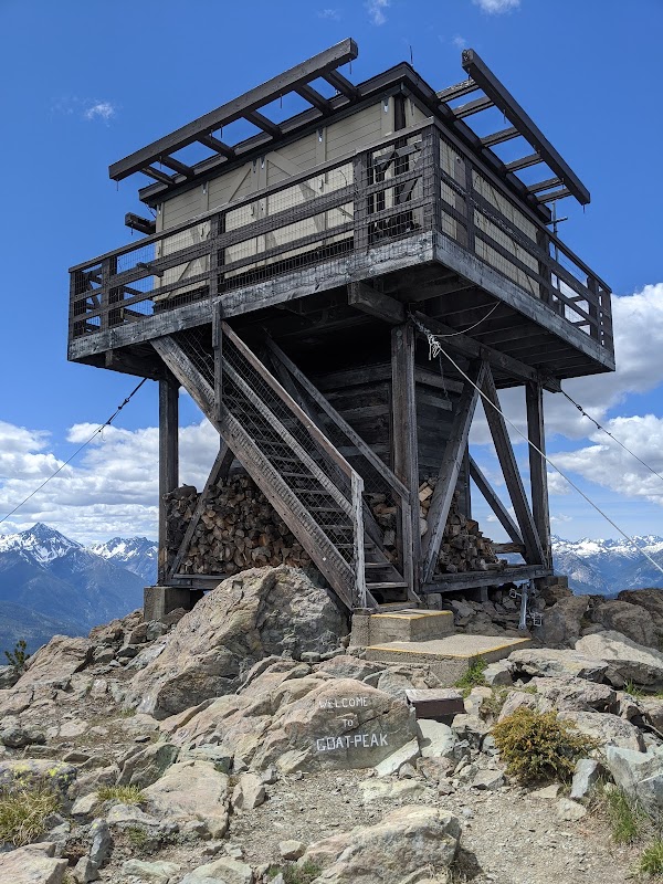 Hiking to Goat Peak Lookout near Winthrop, WA - Goat Peak Lookout Trailhead