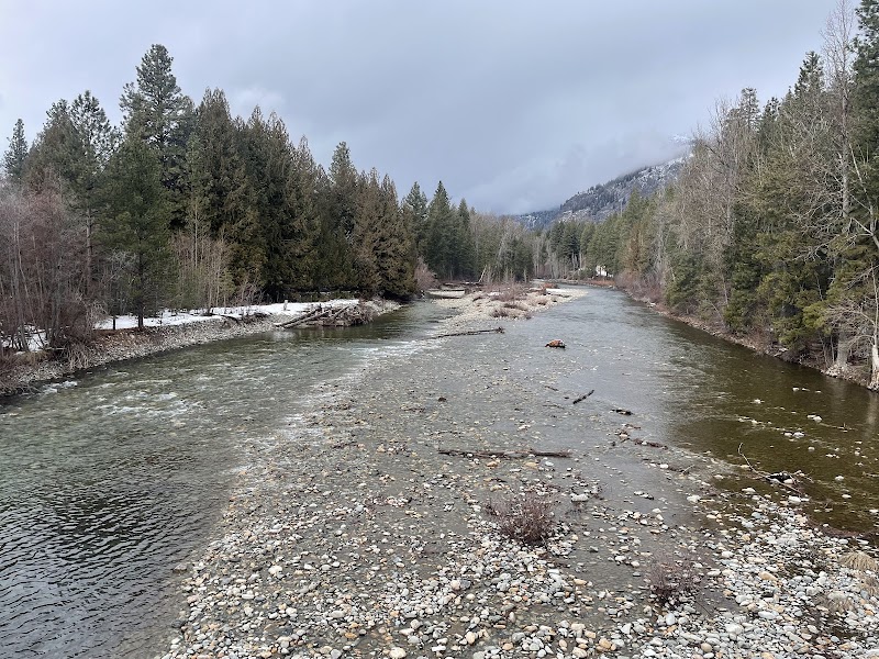 Scenic Suspension Bridge & River Crossing Near Winthrop, WA - Tawlks-Foster Suspension Bridge
