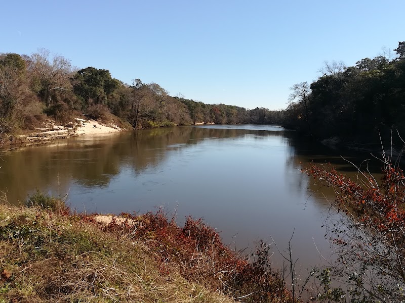 River Confluence Natural Spot Near Geneva, Alabama - The Junction