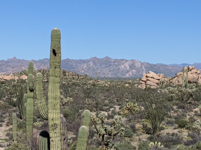 Natural Rock Formations of The Boulders near Florence, Arizona - The Boulders
