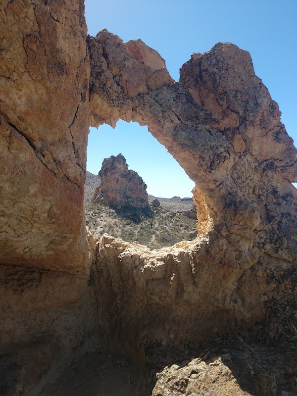 Rock Arch Wonders of Chimneys Trail, Texas - Chimneys Trail
