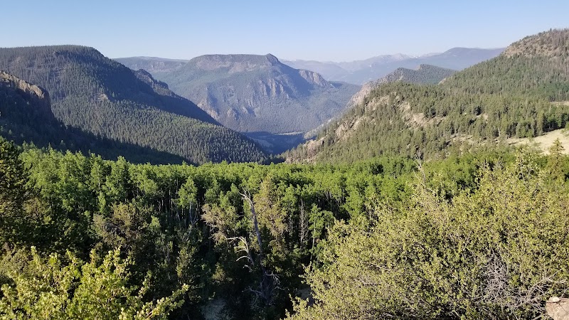 Unique Rock Formations at Wheeler Geologic Area, Colorado surrounding landscape