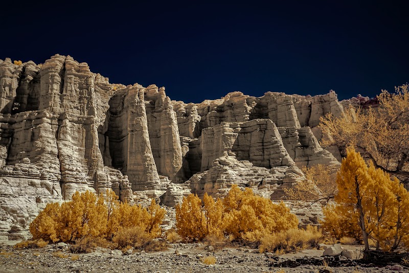 Natural Wonders of Plaza Blanca near Abiquiu, NM - Plaza Blanca