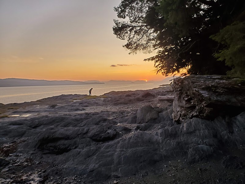 Coastal Beachscape & Water Sports at Refuge Cove State Recreation Site, Ketchikan, Alaska - Refuge Cove State Recreation Site