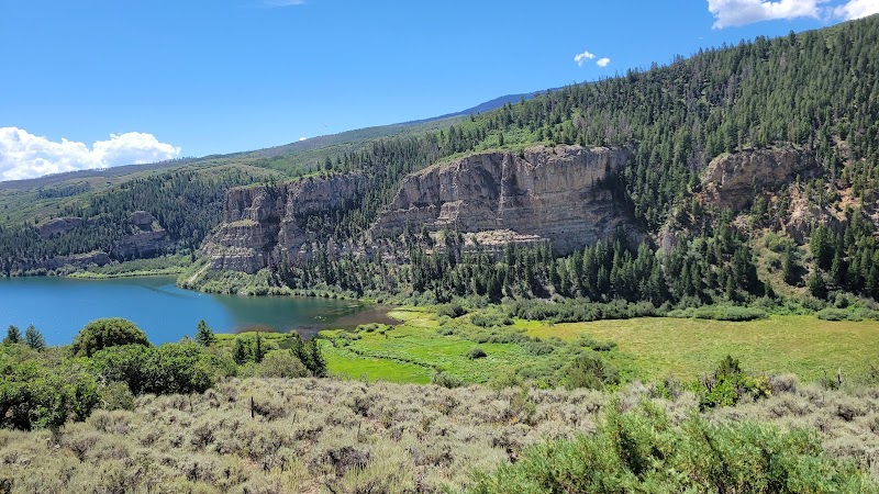 Serene Water Escape at Sweetwater Lake Colorado - Sweetwater Lake