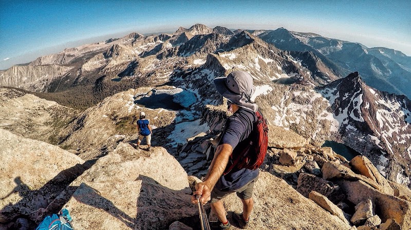 Hiking to Sawtooth Peak in California's Eastern Sierra outdoor detail