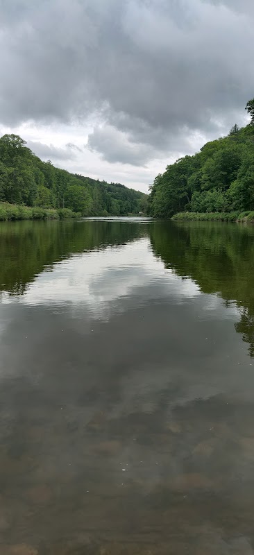 Riverside Serenity at Elk Shoals New River State Park surrounding landscape