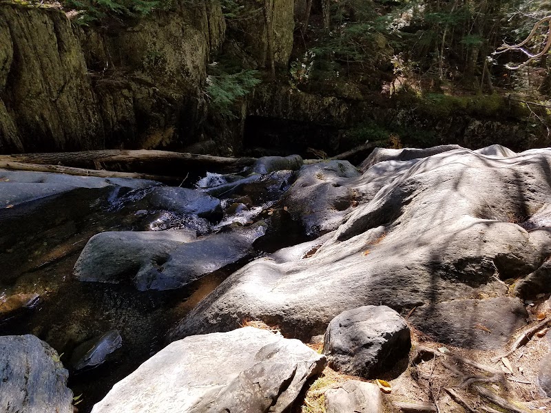 Canyon and Waterfall Adventure at Gulf Hagas Trailhead surrounding landscape