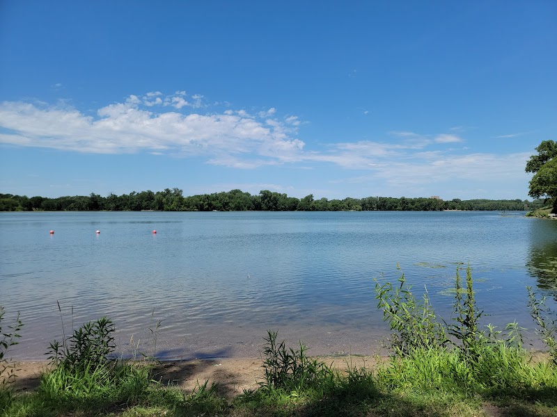 Natural Lakeside Escape at Cedar Lake Point Beach, Minneapolis - Cedar Lake Point Beach