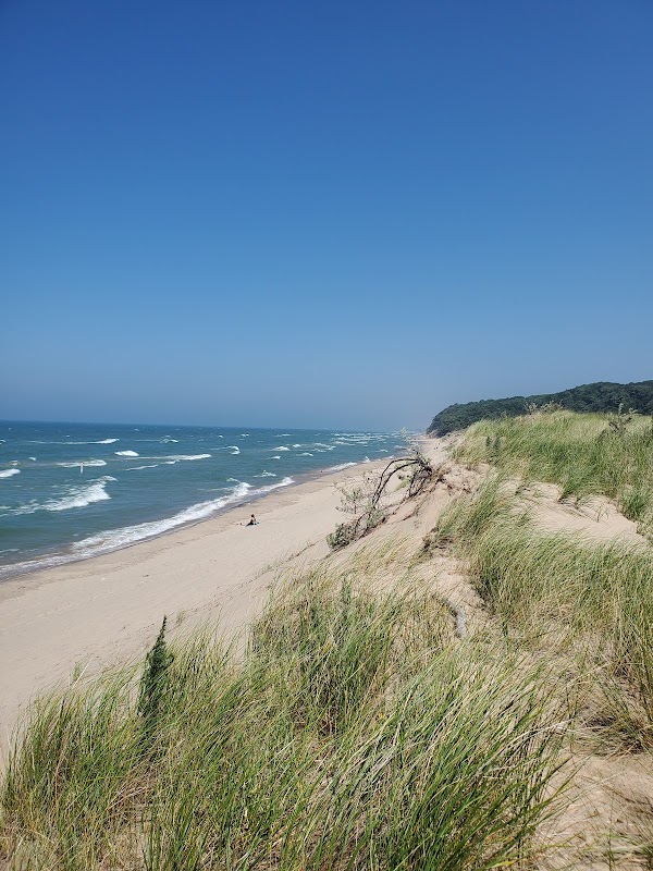 Sand Dune Hiking & Lake Views at Rosy Mound Natural Area outdoor detail
